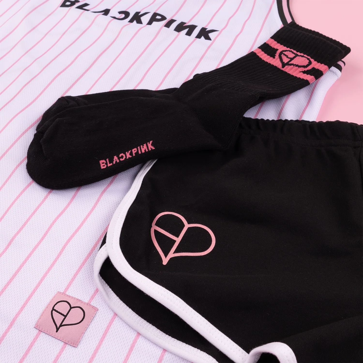 BLACKPINK Basketball Jersey White - Image 4